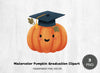 Pumpkin Graduation Clipart Bundle