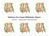 Tropical Scarves Clipart Bundle