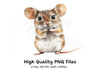 Cute Mouse Clipart Bundle
