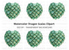 Dragon Scales Clipart Bundle