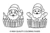 Santa Clausfor Kids Coloring Books