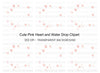 Pink Hearts Clipart Bundle