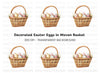 Easter Basket Clipart Bundle