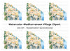 Amalfi Coast Clipart Bundle