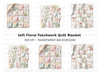 Floral Quilt Clipart Bundle
