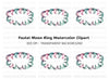 Moon Phases Frame Clipart Bundle