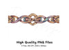 Celtic Knot Borders Clipart Bundle