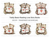 Teddy Bears Reading Love Story Clipart Bundle