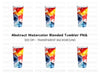 Abstract Tumbler Clipart Bundle