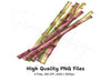 Bamboo Stalks Clipart Bundle