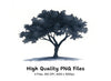 Tree Silhouettes Clipart Bundle