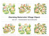 Village Clipart Bundle