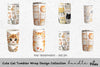 Cute Cat Tumbler Clipart Bundle