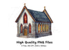 Charming Church Clipart Bundle