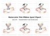 Vintage Ribbon Spool Clipart Bundle