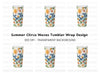 Summer Beach Tumbler Clipart Bundle