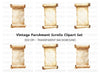 Vintage Scroll Clipart Bundle