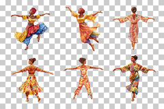 Dancing African Woman Clipart Bundle - CraftNest - Digital Crafting and Art