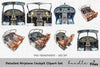 Detailed Airplane Cockpit Clipart Bundle