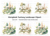 Fantasy Castle Clipart Bundle