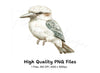 Adorable Kookaburra Clipart Bundle