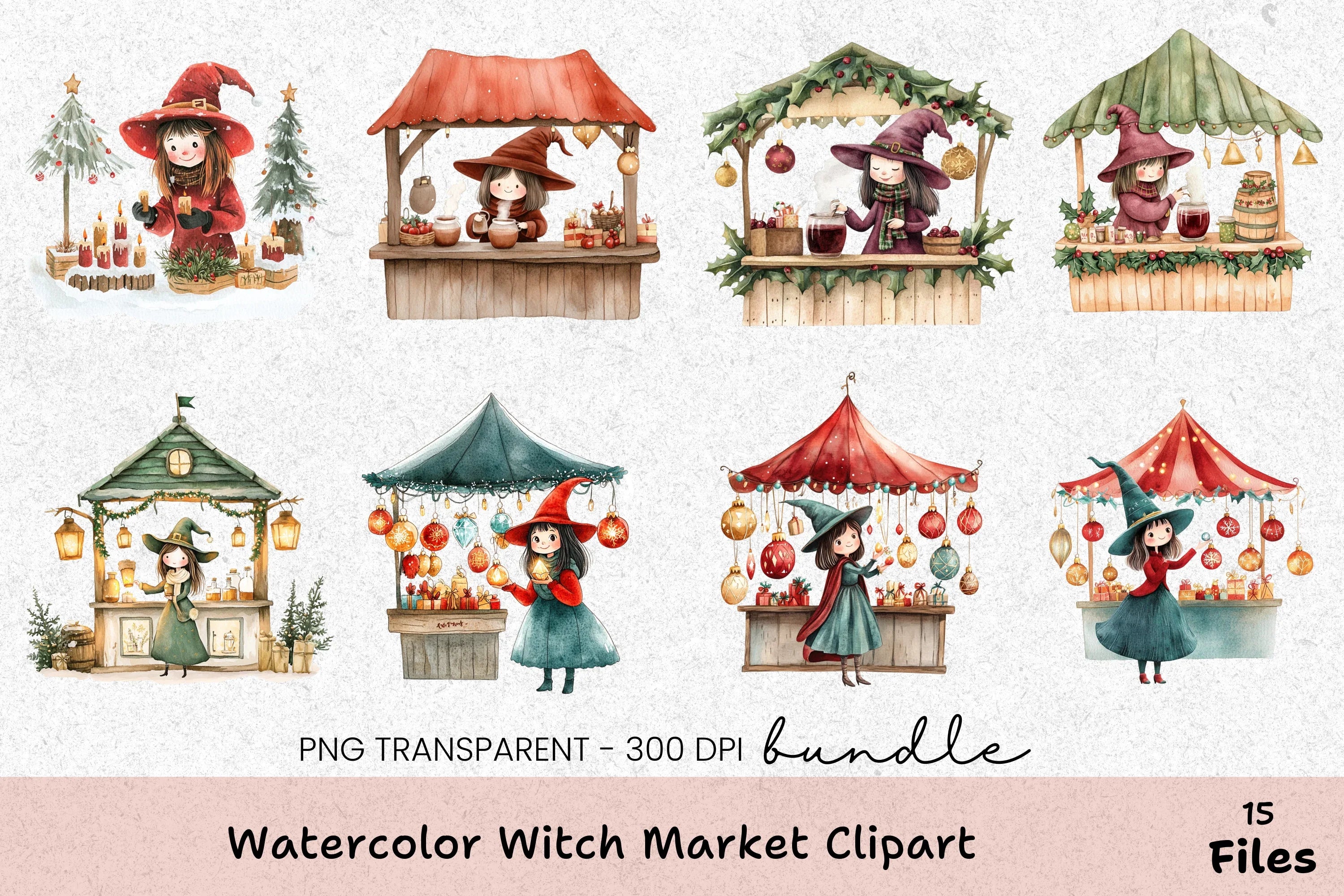 Witch Market Clipart Bundle - CraftNest - Digital Crafting and Art