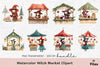 Witch Market Clipart Bundle