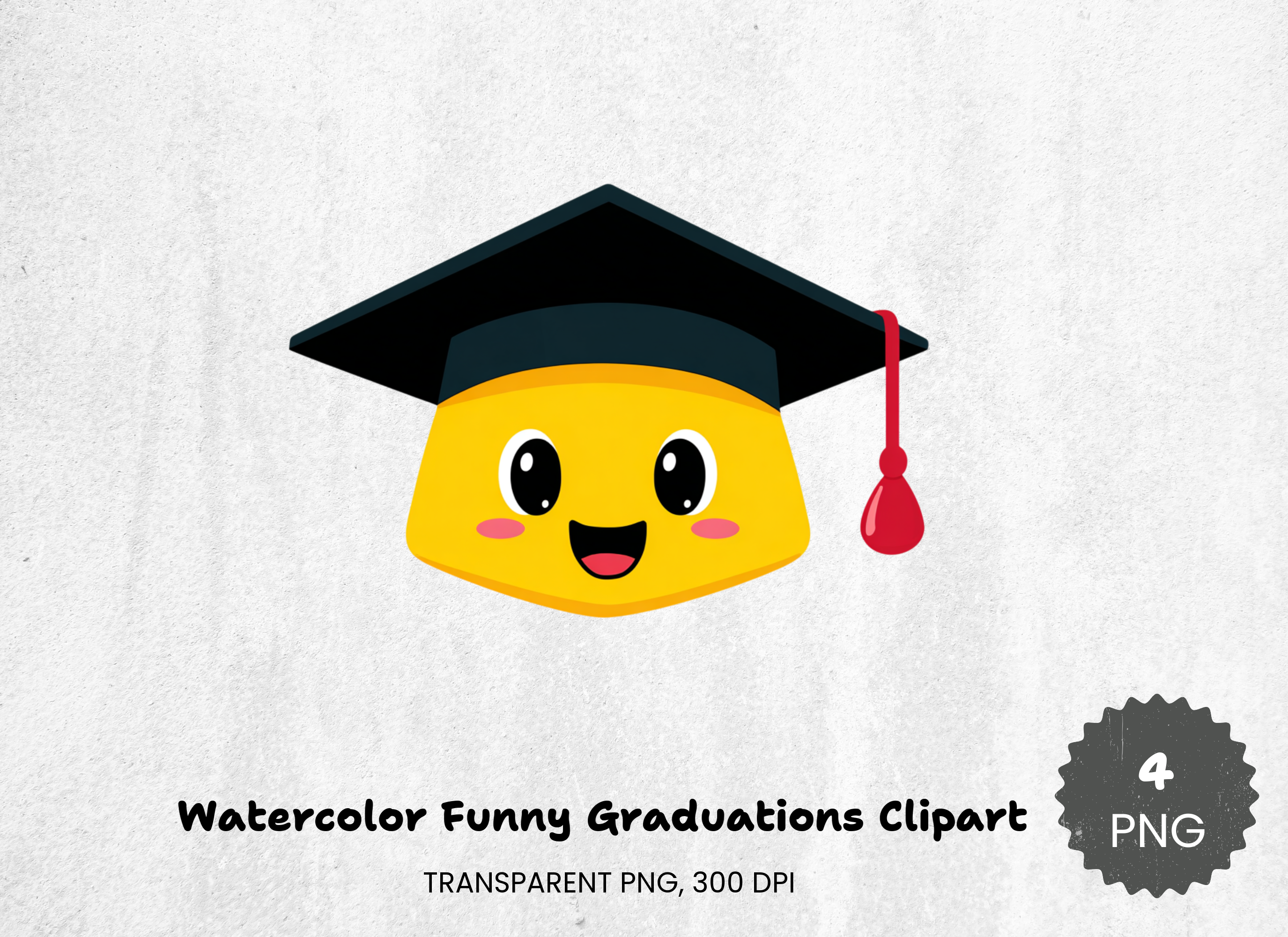 Funny Graduation Clipart Bundle
