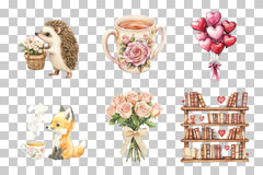 Romantic Collection Clipart Bundle - CraftNest - Digital Crafting and Art