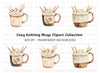 Cozy Knitted Clipart Bundle