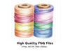 Thread Spools Clipart Bundle