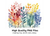 Vibrant Botanical Clipart Bundle