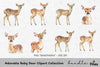 Adorable Baby Deer Clipart Bundle
