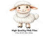 Cute Sheep Clipart Bundle