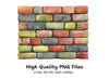 Brick Wall Clipart Bundle
