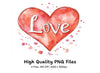 Love Hearts Clipart Bundle