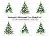 Christmas Tree Clipart Bundle