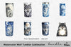 Wolf Tumbler Clipart Bundle