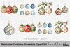 Christmas Ornaments Clipart Bundle