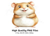 Charming Hamster Clipart Bundle