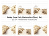 Beach Dune Grass Clipart Bundle