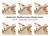 European Village Street Clipart Bundle