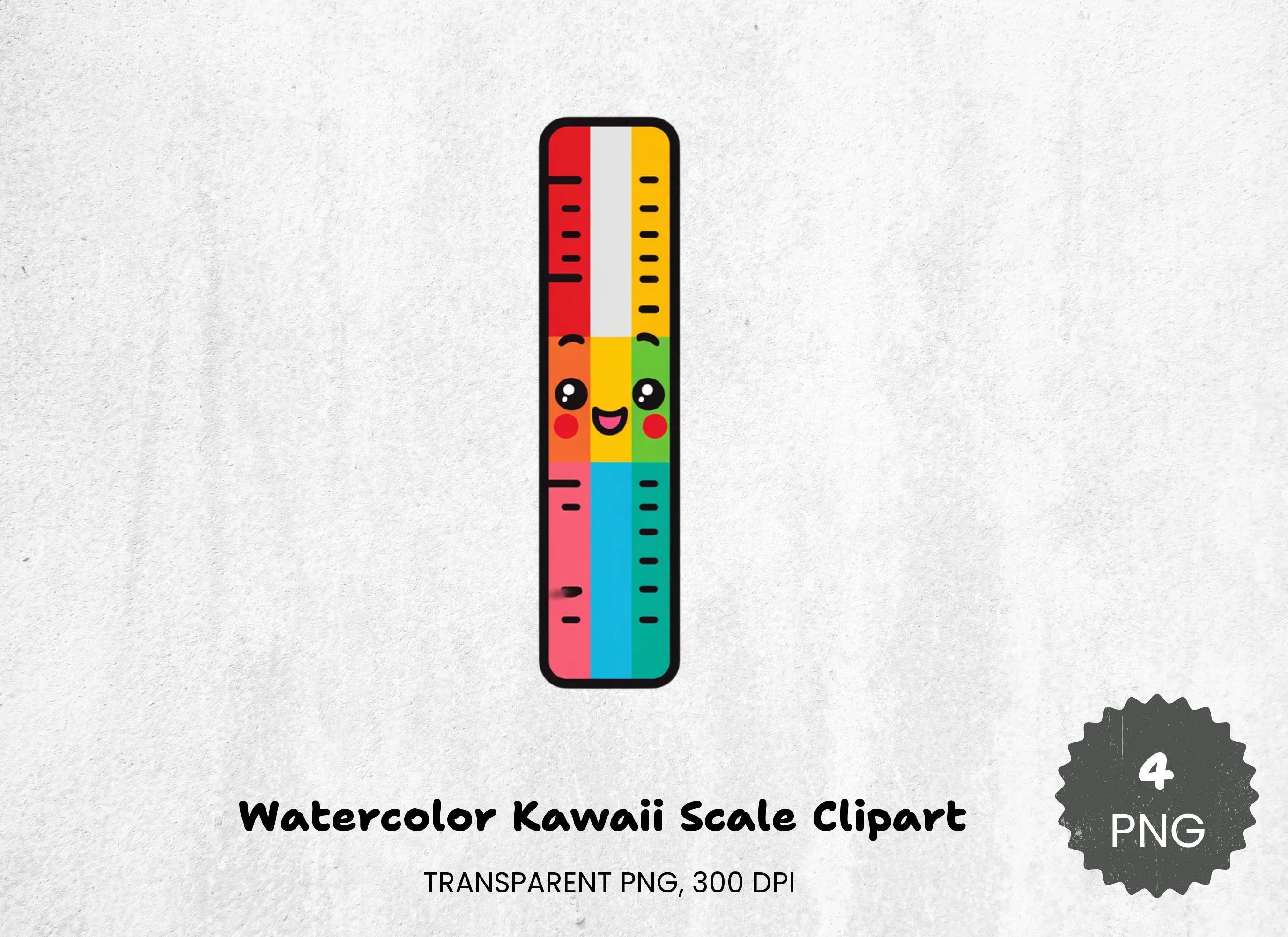 Kawaii Scale Clipart Bundle - CraftNest - Digital Crafting and Art