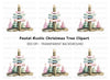 Christmas Tree Clipart Bundle
