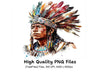 Native American Headdress Clipart Bundle