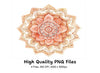Mandala Clipart Bundle