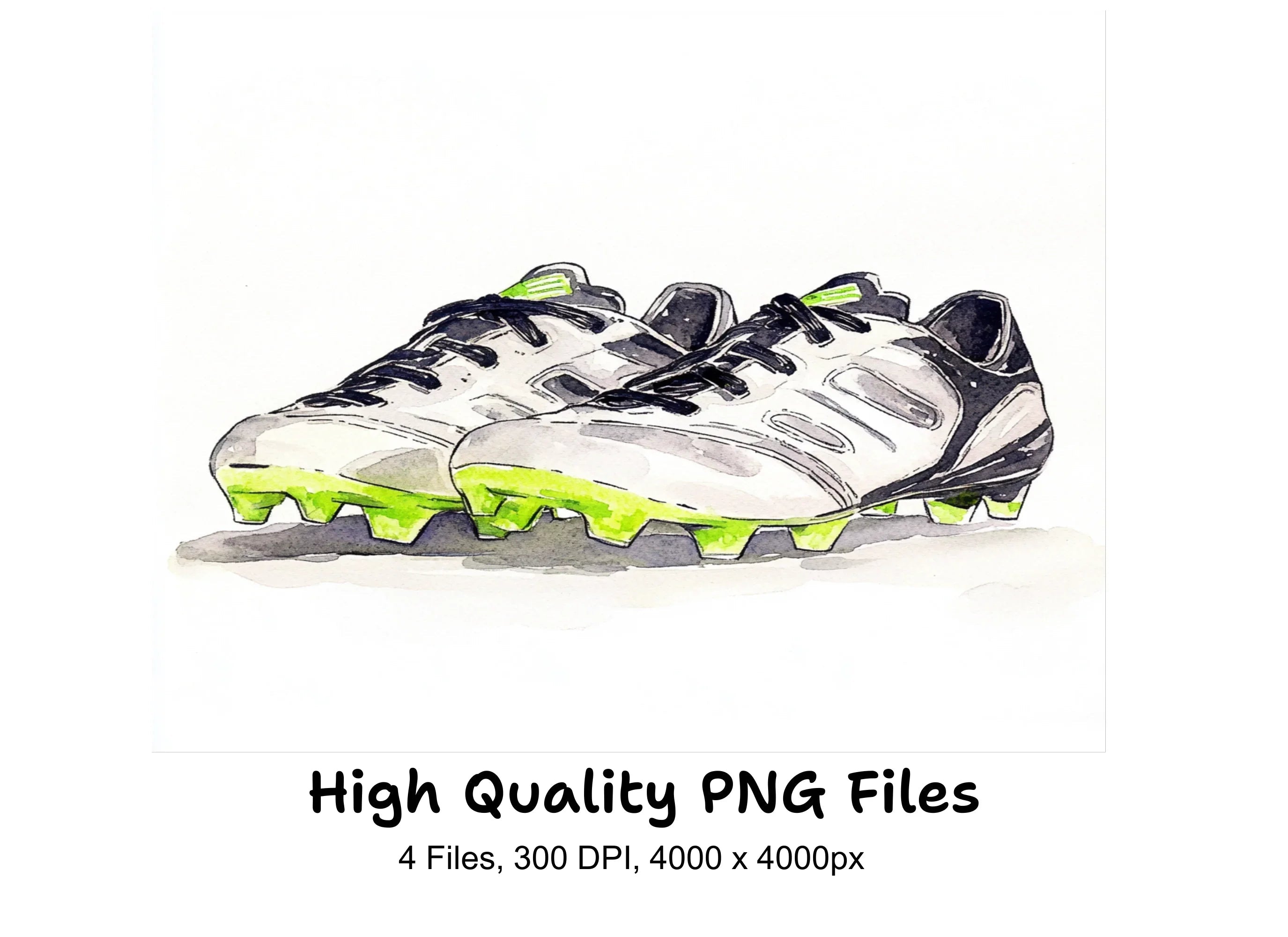 Soccer Cleats Clipart Bundle