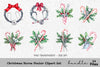 Christmas Nurses Clipart Bundle