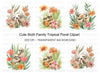 Cute Sloth Couple Clipart Bundle