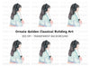 Girl Listening to Music Clipart Bundle